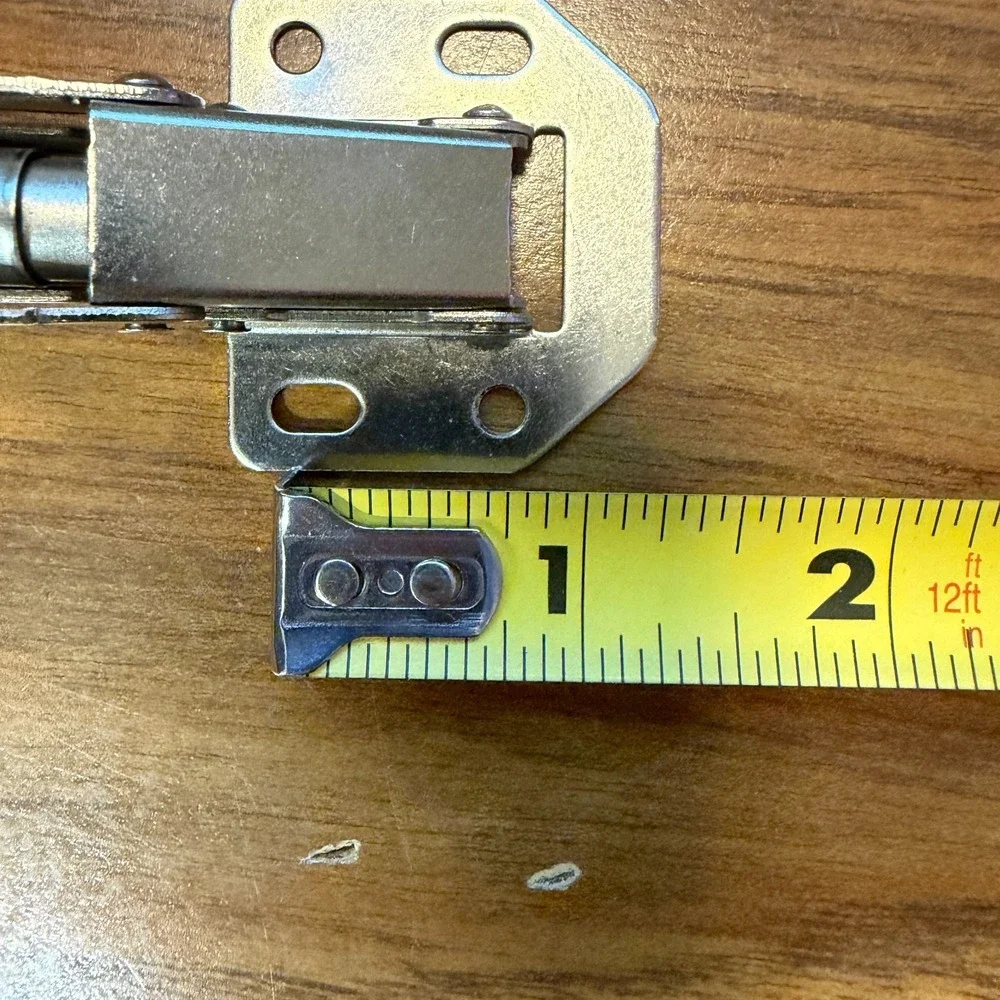 Soft Close Surface Mount 90 Degree Spring Hinges 24 total Easy Installation NEW
